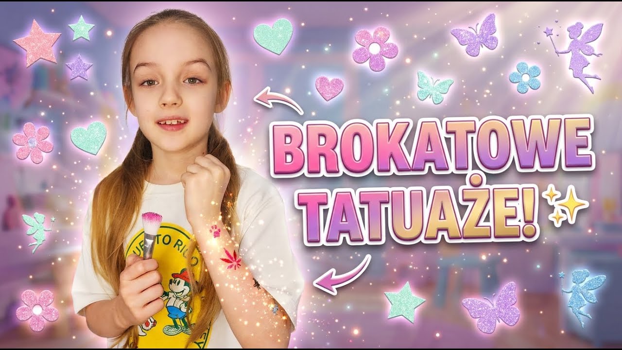 МЕГА ВЕСЕЛЬЕ! 😍 СОЗДАЁМ БЛЕСТЯЩИЕ ТАТУ ДЛЯ ДЕТЕЙ ✨