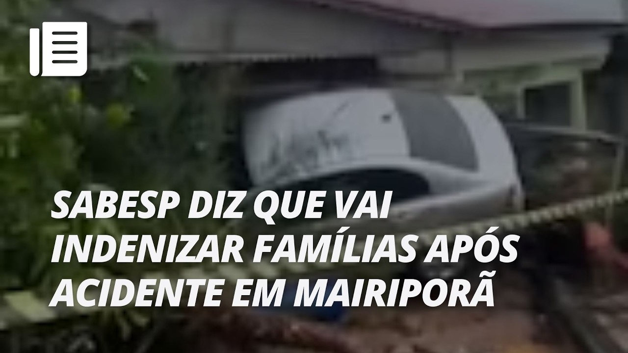 Sabesp promete ressarcir famílias após rompimento de reservatório