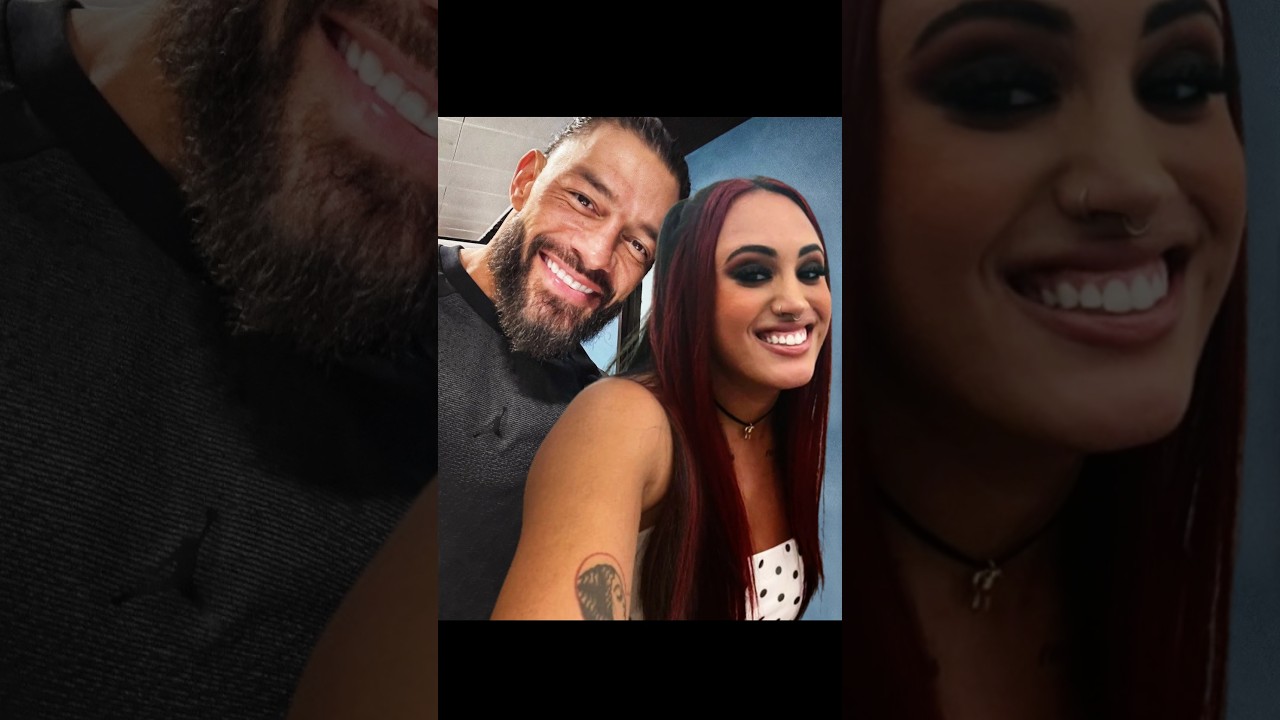 Roman Reigns & Ava Raine (The Rock's daughter) #shortvideo #romanreigns