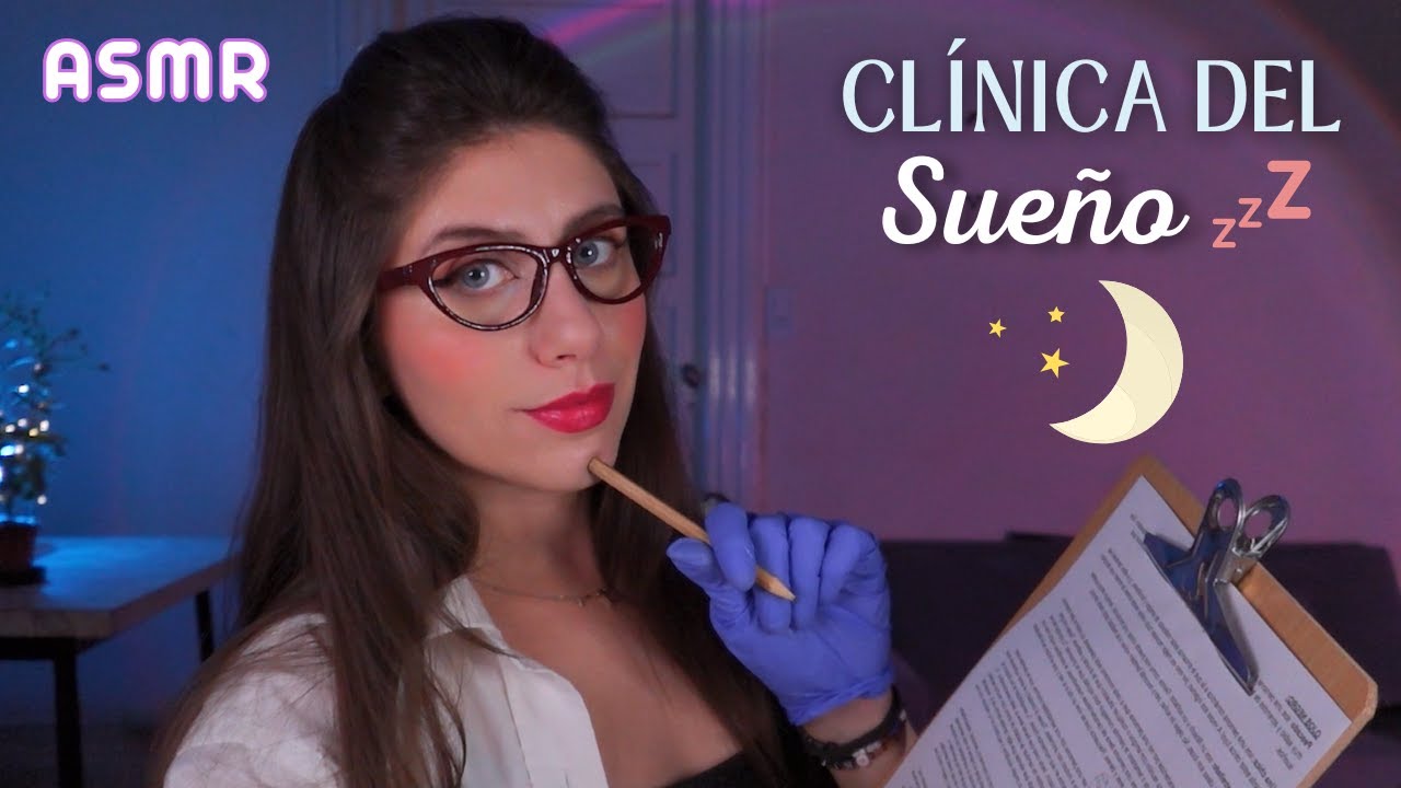 ASMR • Clínica del SUEÑO 💤 Doctora te AYUDA a DORMIR profundo!