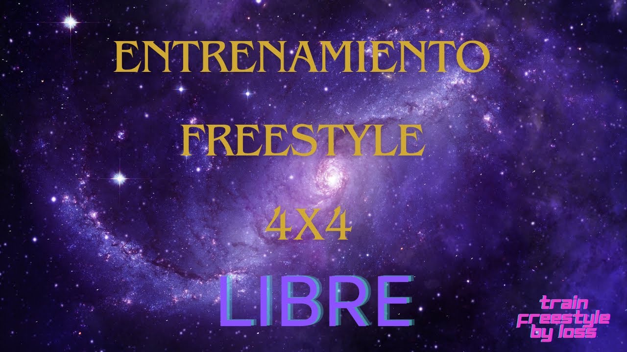 #1 CONTESTA LA RIMA 4X4 FREESTYLE ENTRENAMIENTO boom bap batalla