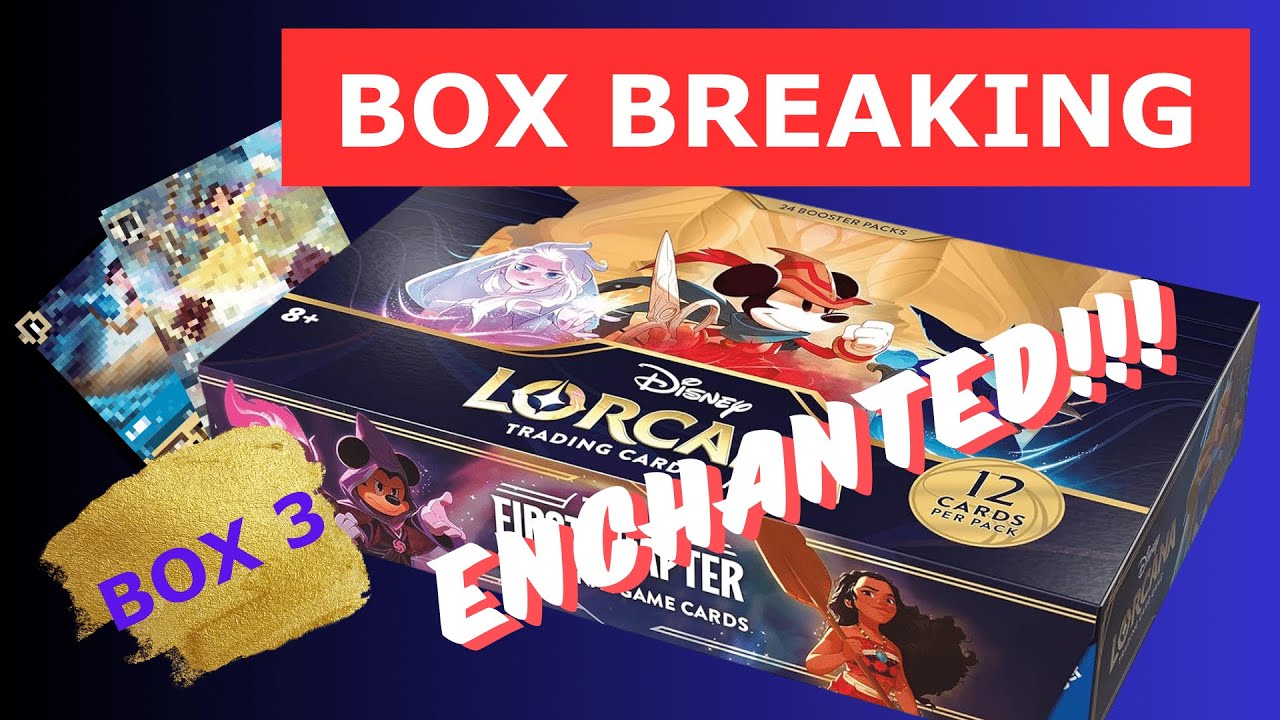 How MANY Belles??? Breaking Boxes For Value - Lorcana The First Chapter