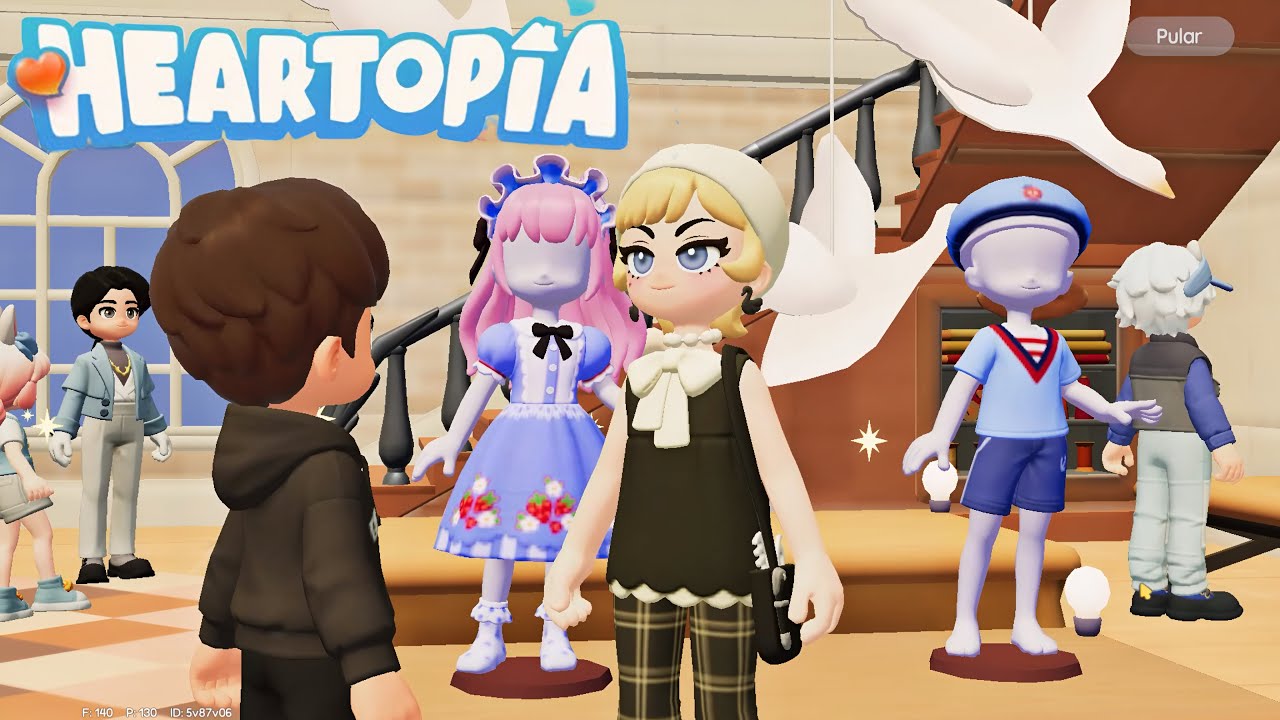 HEARTOPIA ⭐️ COMPREI ROUPAS NOVAS NA LOJINHA DE ROUPAS QUE ABRIU NO CENTRO DA CIDADE