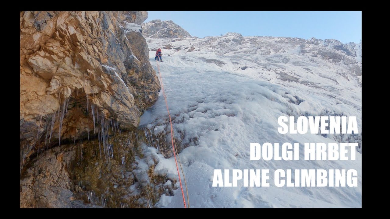 Slovenia ice climbing | Teranova | Dolgi Hrbet