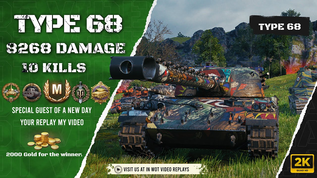Lucky Type 68 Kolobanov's Medal World of Tanks (2025)