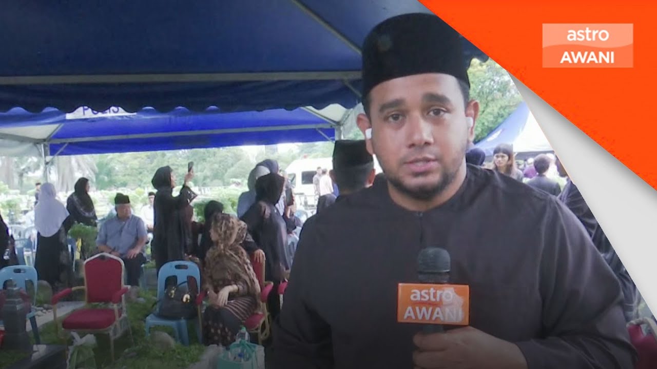 Jenazah disemadikan di Tanah Perkuburan Islam Bukit Kiara