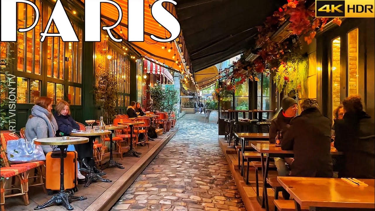 🇫🇷[PARIS 4K] WALK IN PARIS 