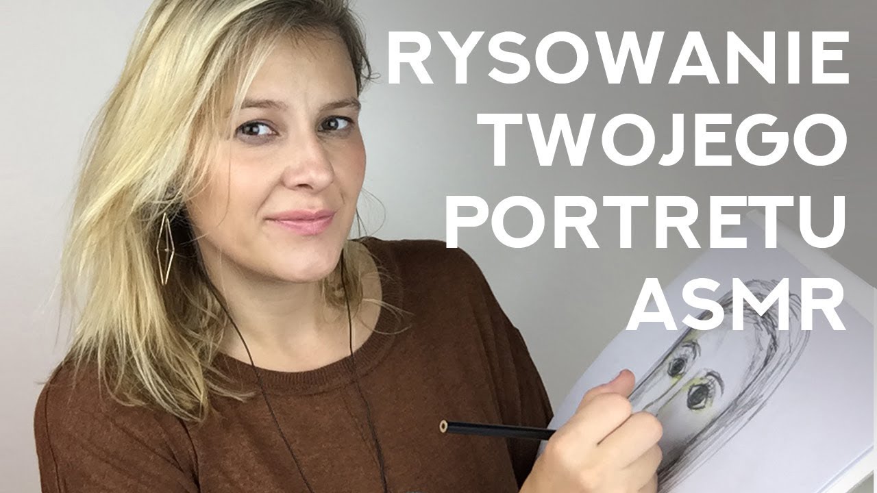 ASMR Rysowanie Twojego Portretu ✦ Sketching You