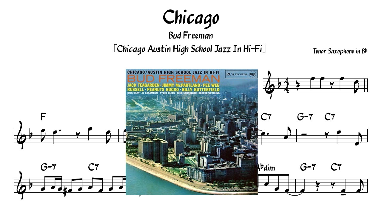 【Solo Transcription】Bud Freeman - Chicago