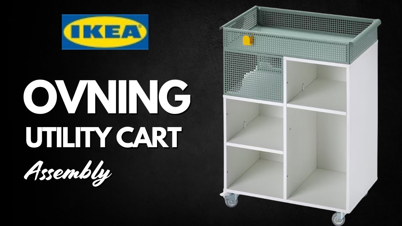 IKEA Ovning Utility Cart Assembly