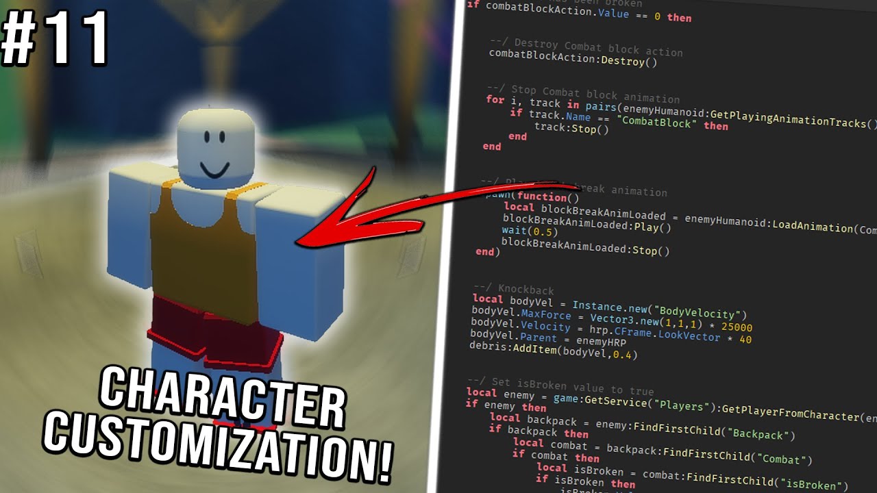 Adding character customization, bandits, and MORE to my game! | Roblox devlog #11