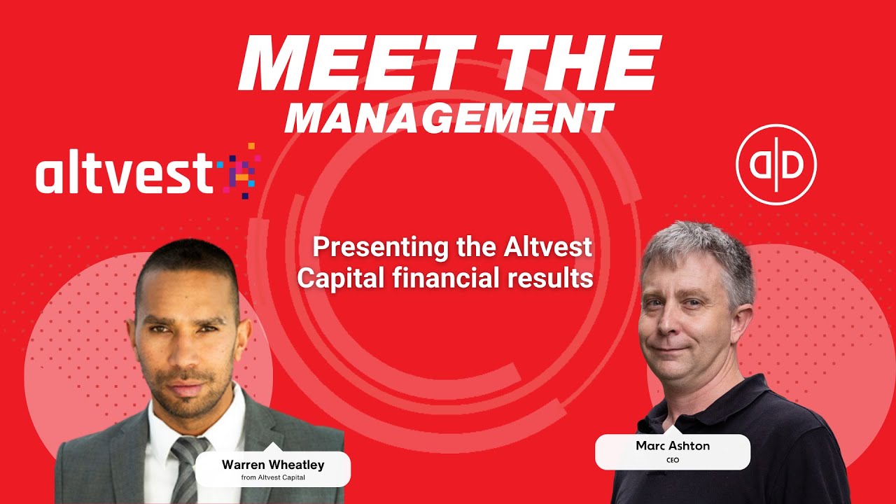 Meet the Management - Altvest Capital Financial Results 2024