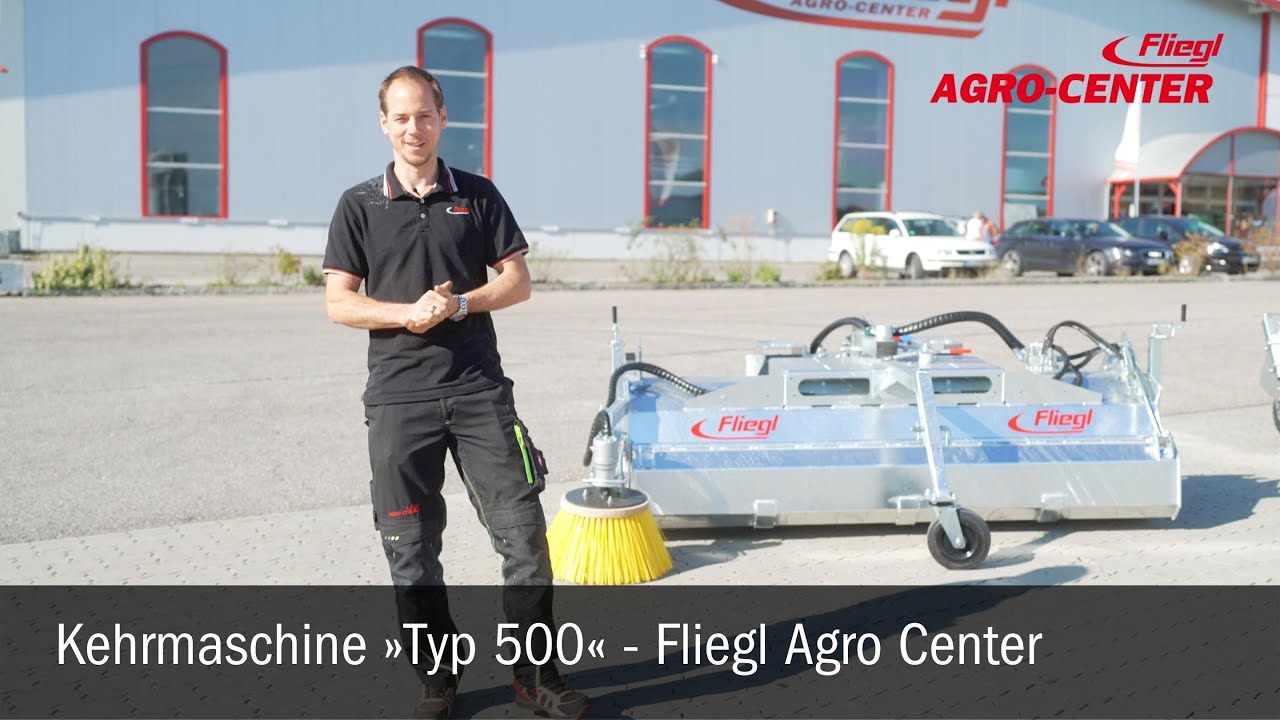 Kehrmaschine »Typ 500« Kehrbesen Fliegl Kehren Radlader