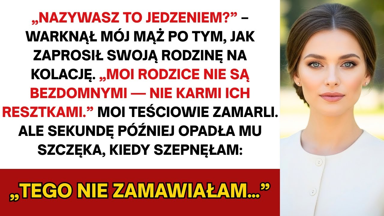 Mój mąż chciał, żebym zaimponowała jego rodzinie domowym jedzeniem — ale moi teściowie nie…