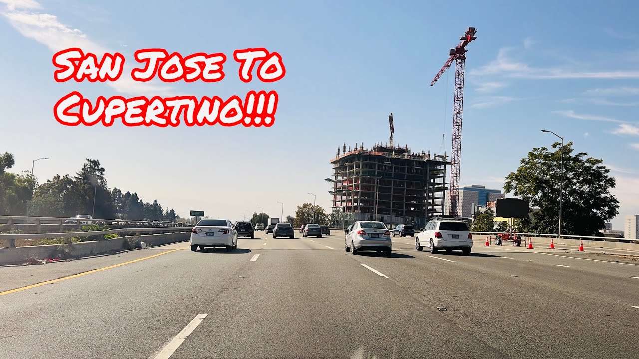 SAN JOSE TO CUPERTINO CALIFORNIA DRIVE