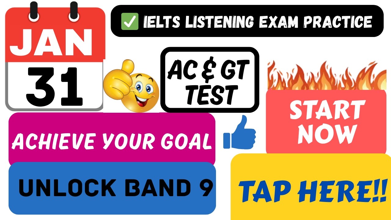 IELTS Listening Test with Answers | Boost Your Band Score Today | 31.01.2026