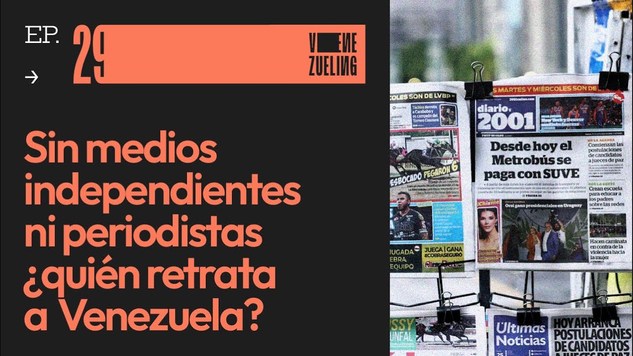 (VIDEO) Sin medios independientes ni periodistas &iquest;qui&eacute;n retrata a Venezuela?