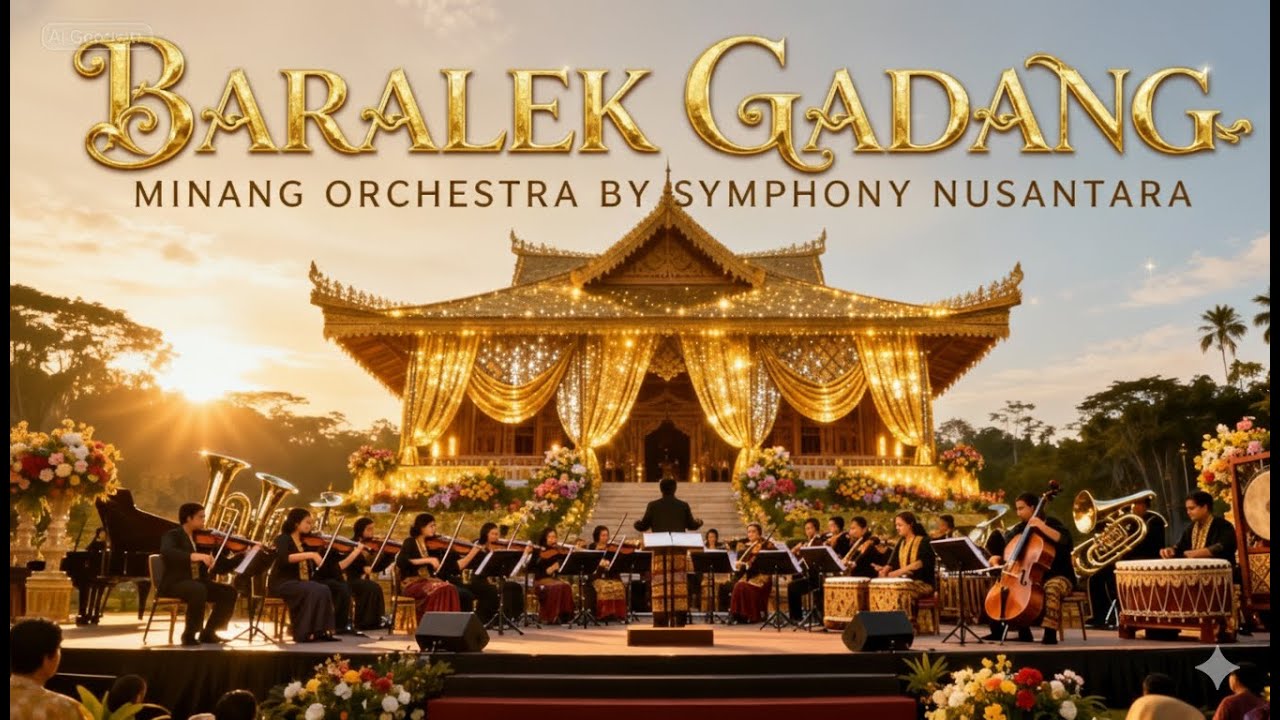 BARALEK GADANG - Cipt. Gilang Dwi Nanda |lagu Minang Orchestra Version | Symphony Nusantara