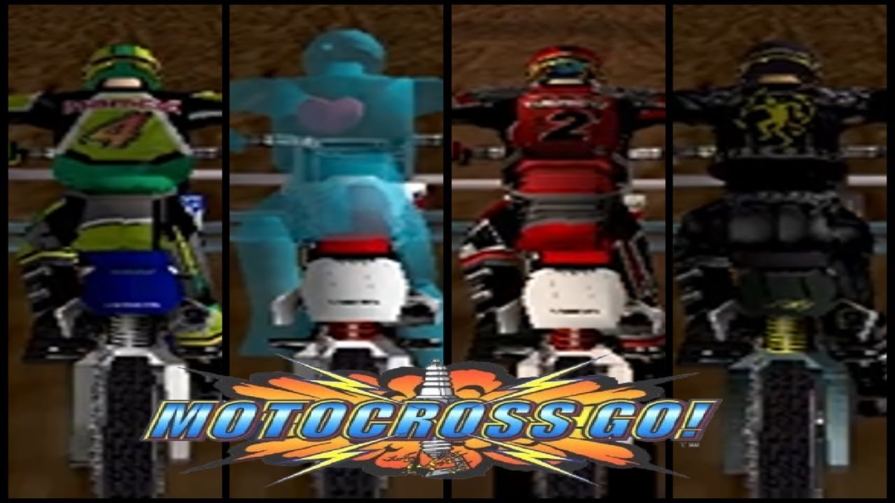 NAMCO MOTOCROSS GO! (MAME 271) FULL WALKTHROUGH ALL TRACKS WITH ALL BIKES AND SKINS [OLD]