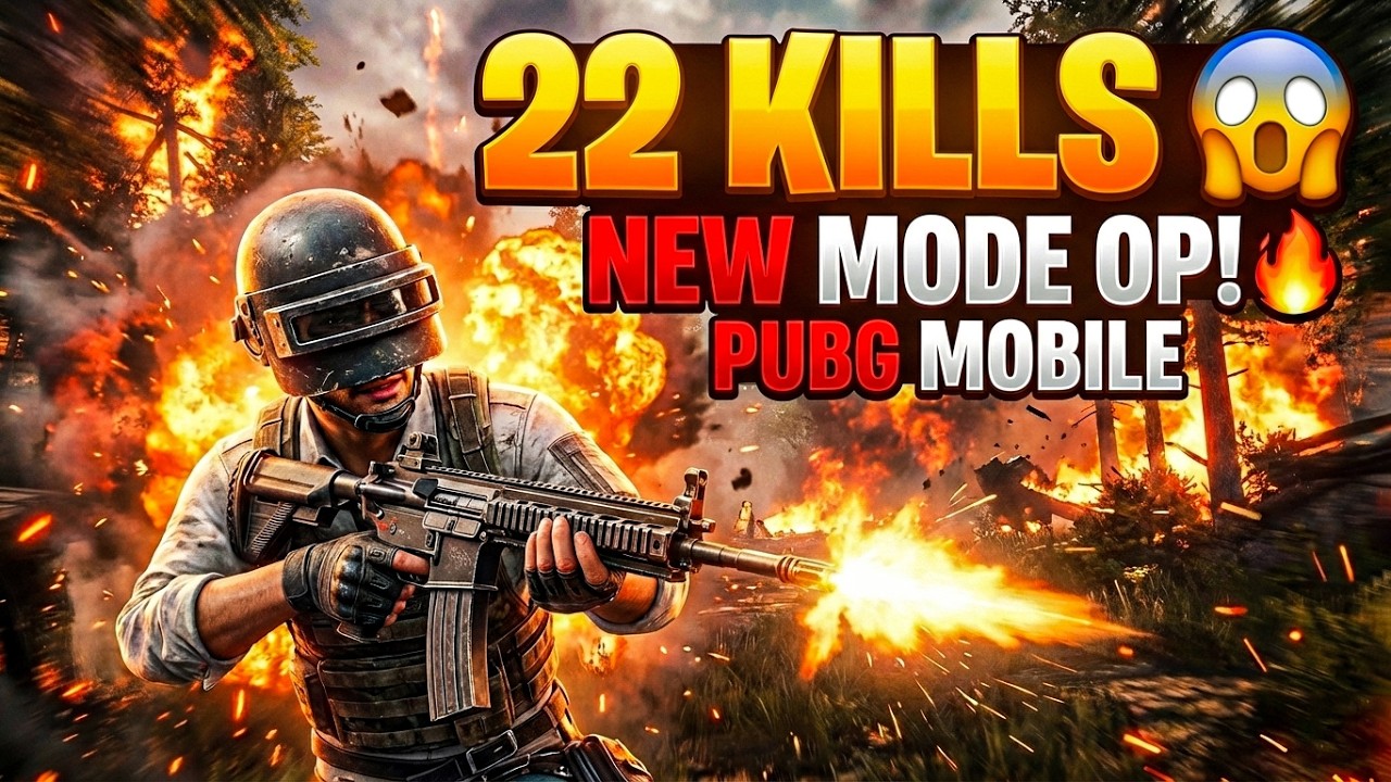 22 KILLS 😱 in PUBG Mobile NEW Mode | Primewood Genesis Full Domination 🔥