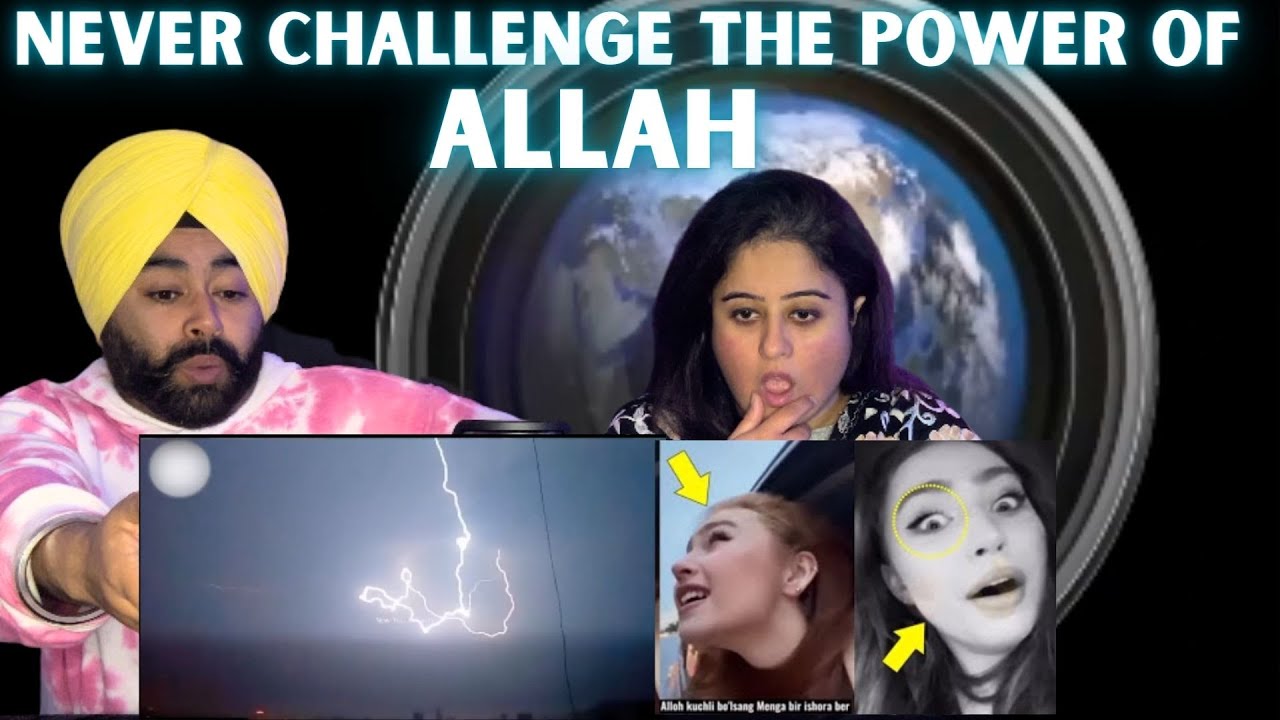 Punjabi Reaction on Top 8 Miracles Of ALLAH in The World - Girl Challenge ALLAH - ll  Heraan Kardiya