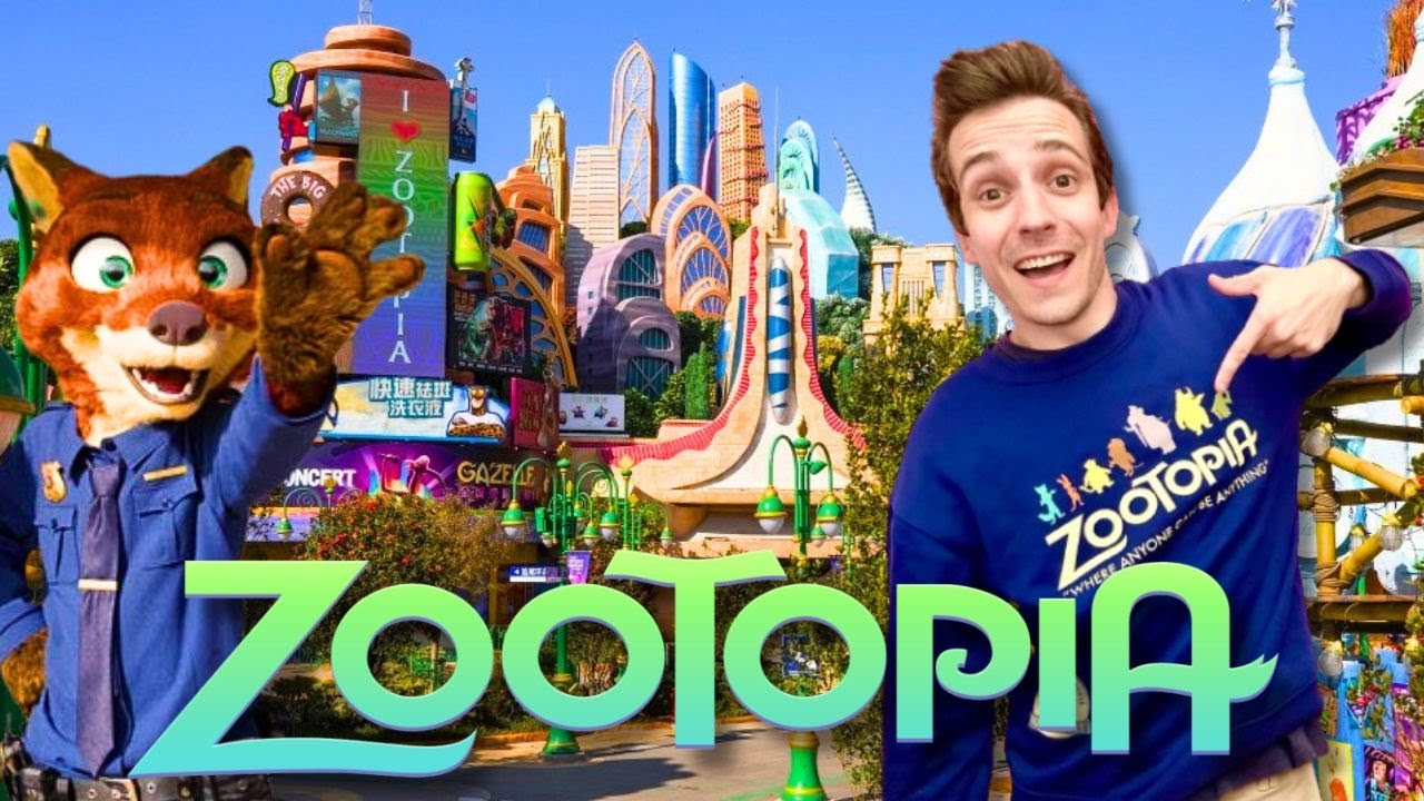 JE VISITE LA VILLE DE ZOOTOPIE 🐰