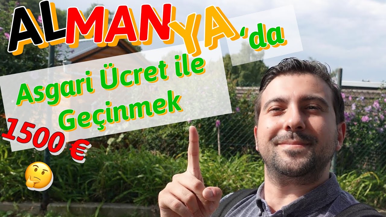 2024 ALMANYA ASGARİ ÜCRET İLE GEÇİNİLİR Mİ?
