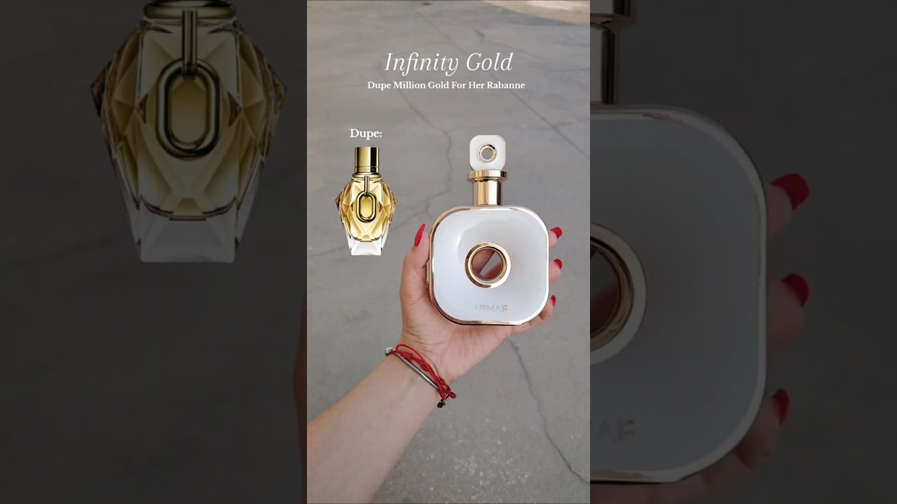 ✨ Infinity Gold da Armaf, dupe Dupe Million Gold For Her Rabanne✨ #portugal #perfumesarabes