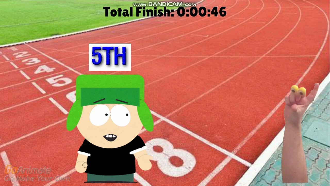 Dark Wubbzy Fails The 400m Race (Reupload)