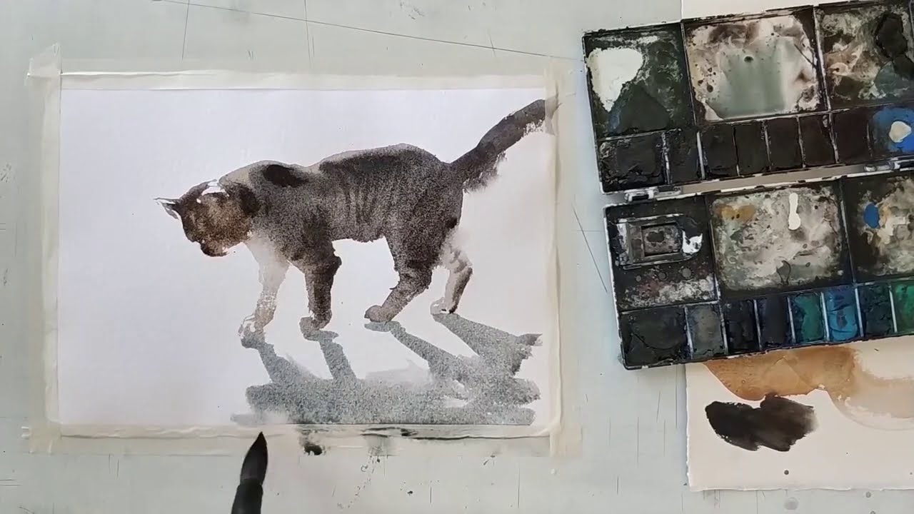 Extra Fine Watercolors with  Konstantin Sterkhov (a painting demo)