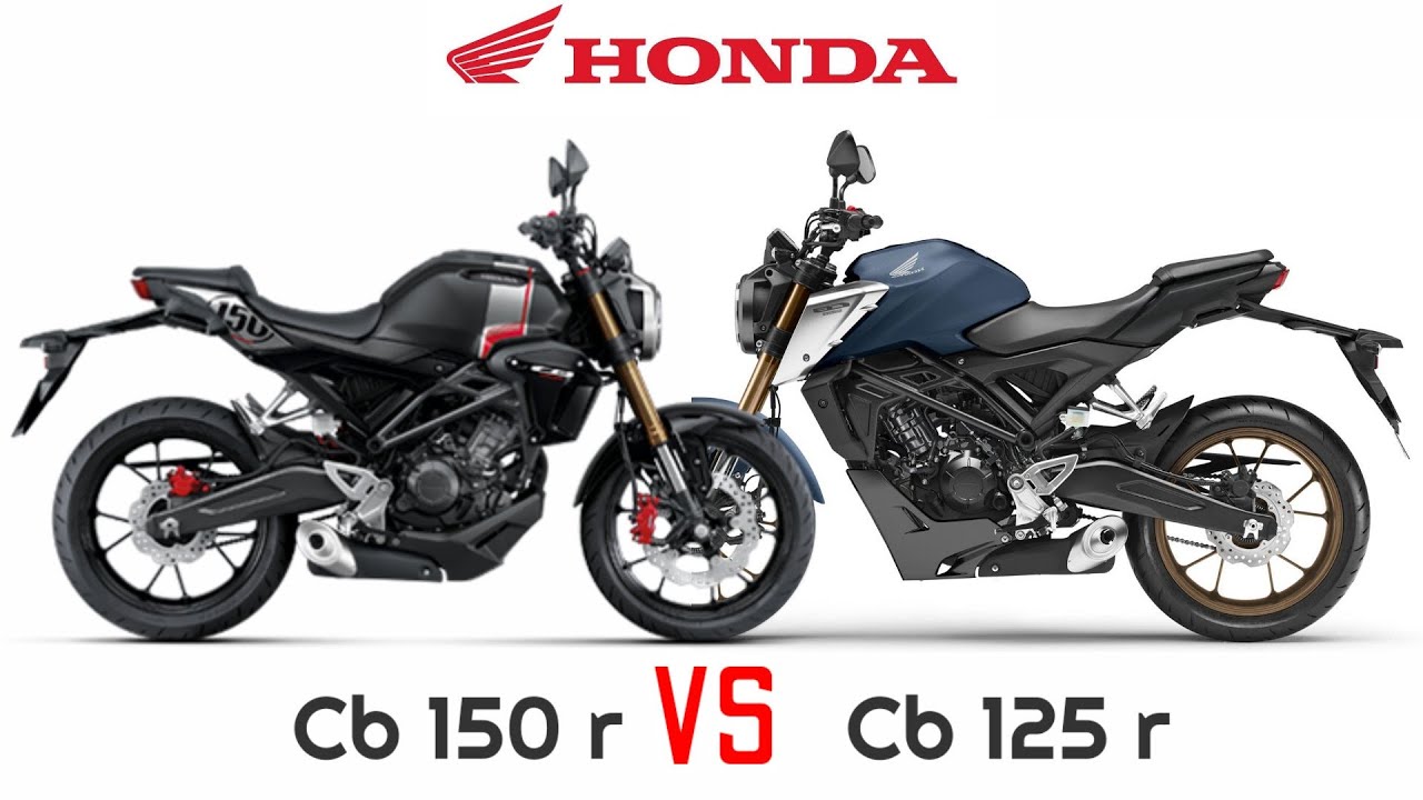 HONDA CB 125 R 2021 VS CB 150 R _DETAILED COMPARISON_MILEAGE_TOP SPEED_PRICE_BIKE INFORMER