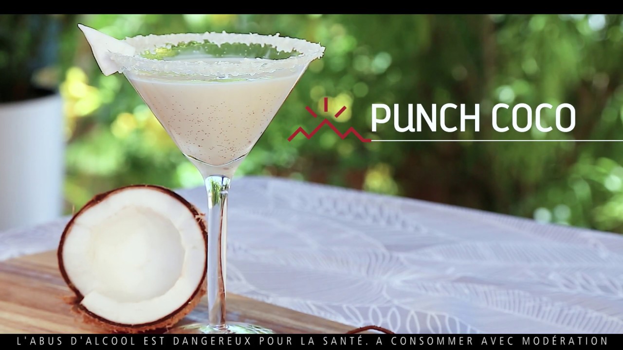 Recette de La Réunion - Punch coco