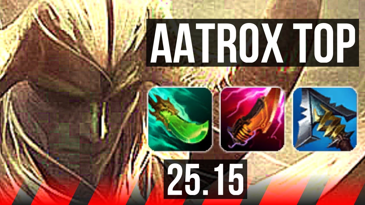 AATROX vs VOLIBEAR (TOP) | 8/2/7 | KR Master | 25.15