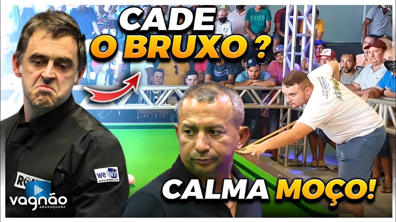 ENTÃO O BRUXO DA SINUCA USOU SUA MAGIA NOVAMENTE