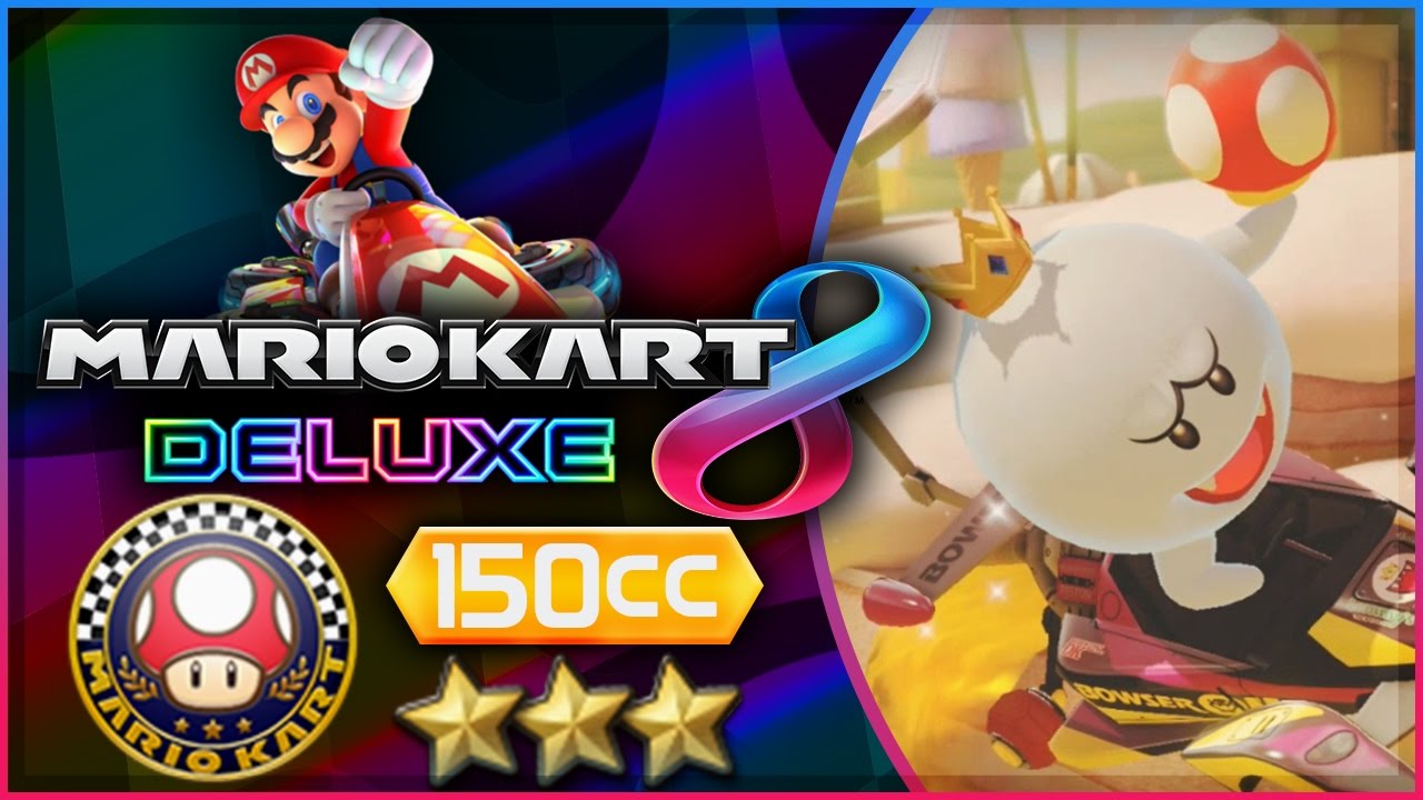 Mario Kart 8 Deluxe - Part 1 | Mushroom Cup 150cc Triple-Star! [Nintendo Switch Gameplay]