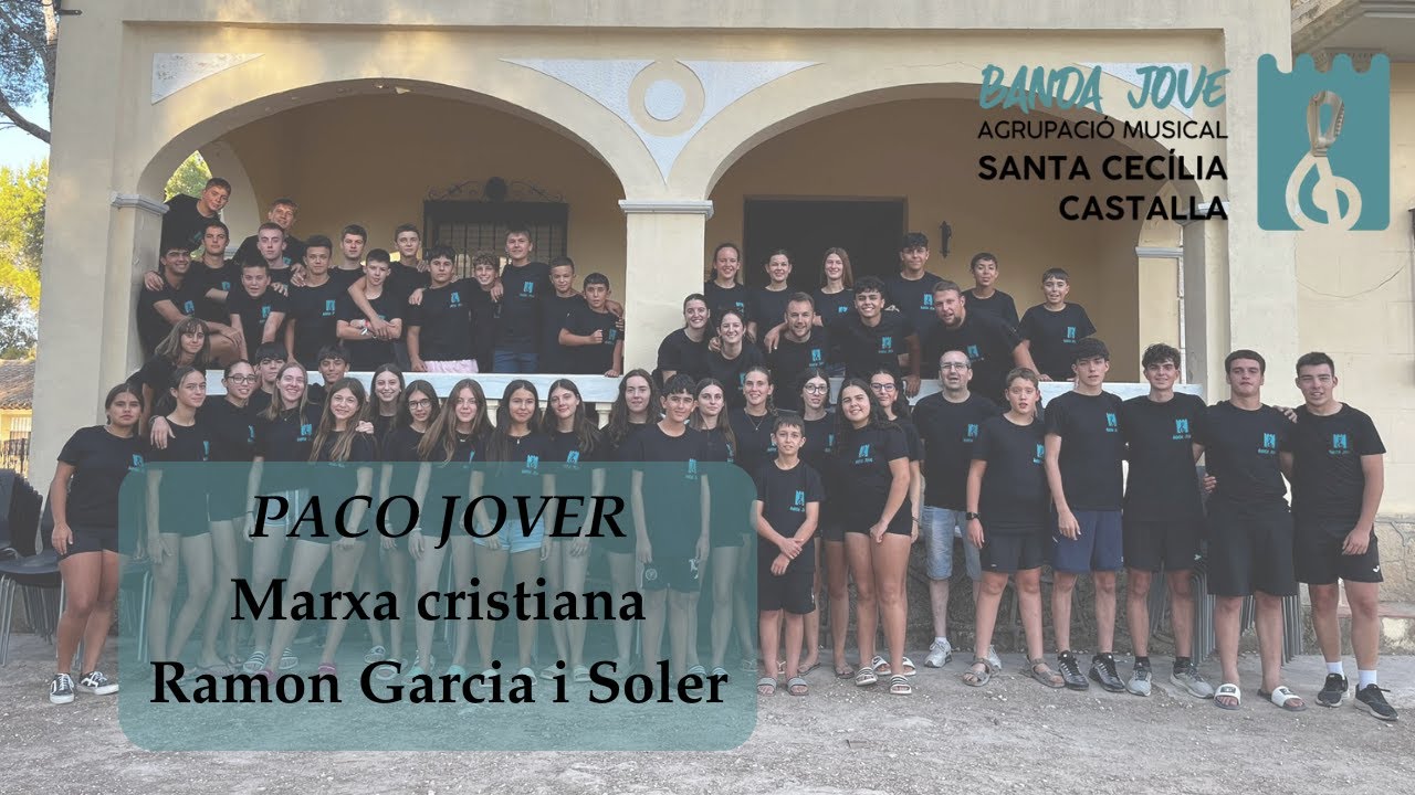 PACO JOVER (marxa cristiana) - Ramon Garcia i Soler | Banda Jove de l'A.M.S.C. de Castalla