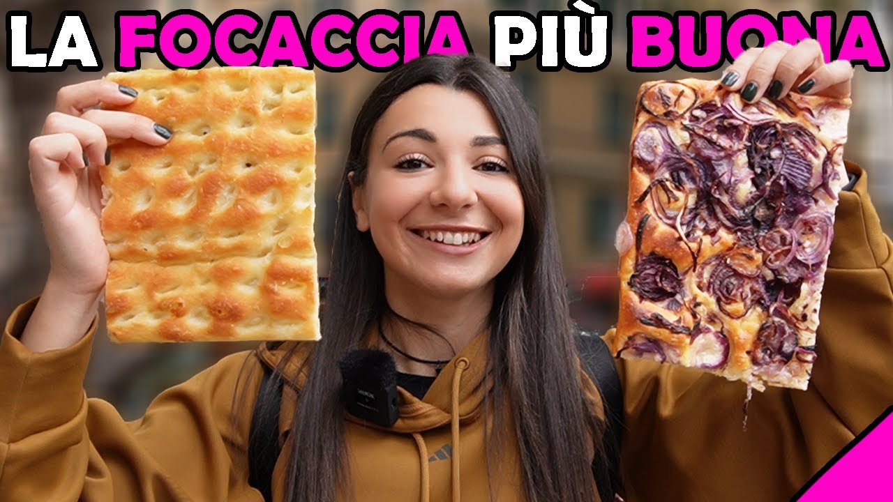 Le MIGLIORI FOCACCE di GENOVA