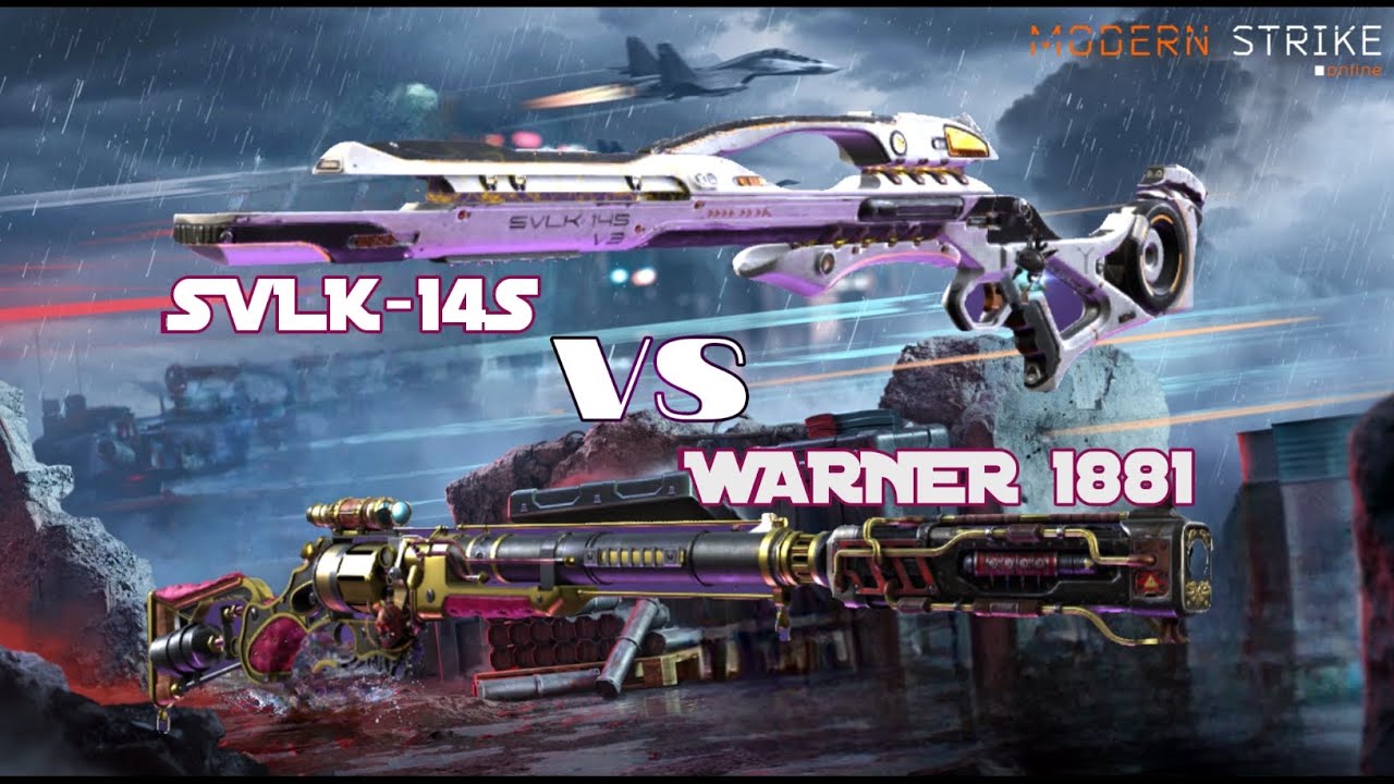 Modern Strike Online - SVLK-14S vs. WARNER 1881 SNIPER Season 30 | Rifle Comparison 😱🔥💥