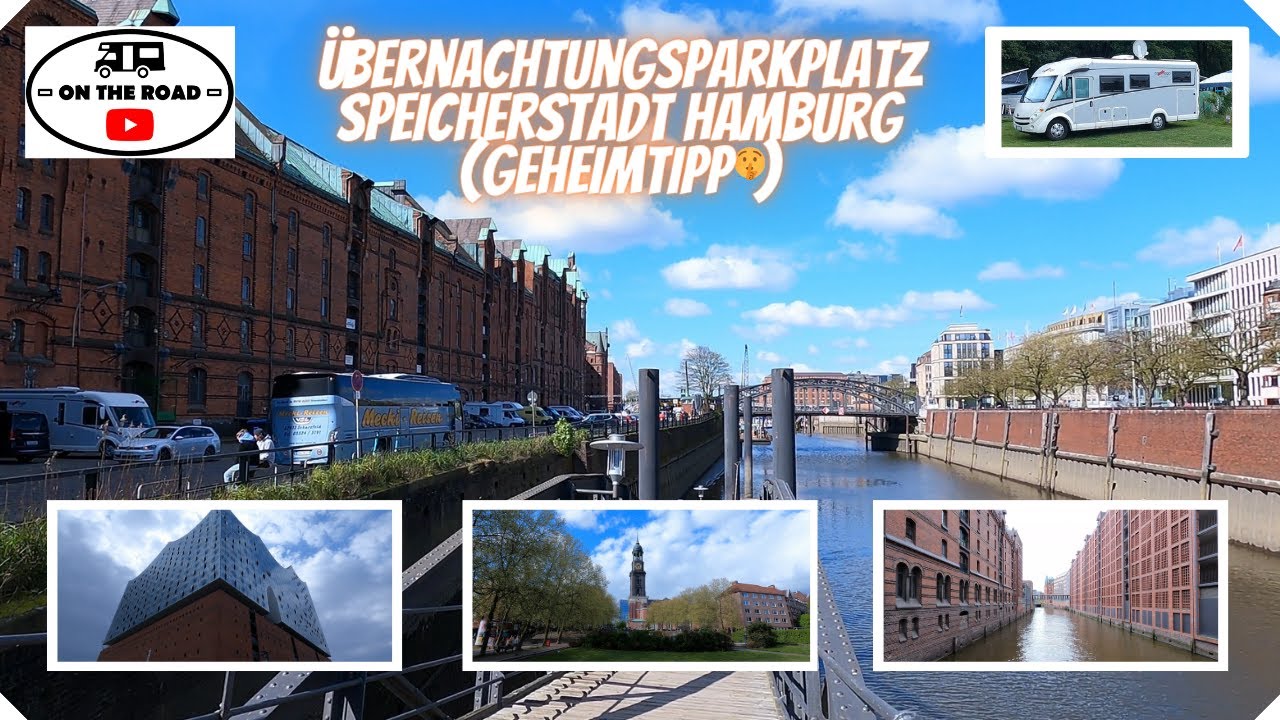 Übernachtungsparkplatz Speicherstadt Hamburg (Geheimtipp)