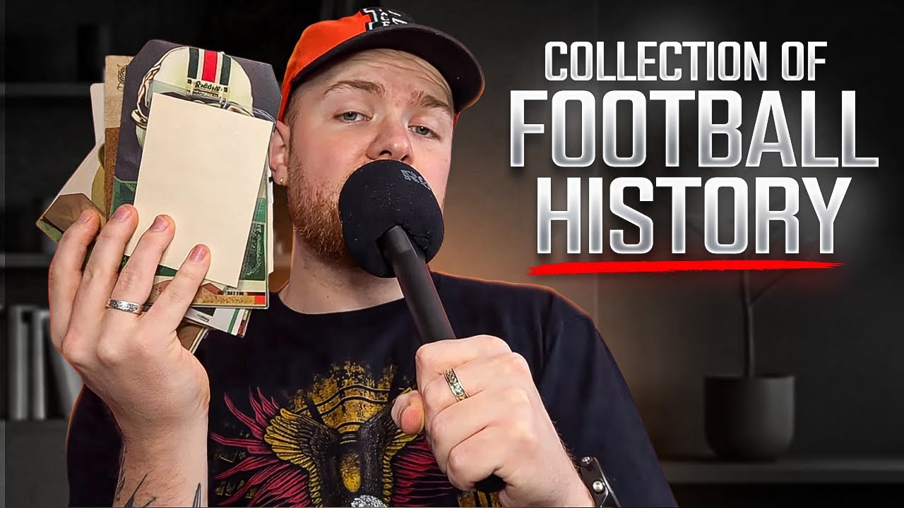 I DON’T JUST COLLECT CARDS…. I COLLECT FOOTBALL HISTORY!!!