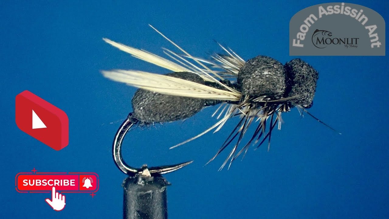 Foam Assassin Ant Fly Tying Tutorial with Moonlit Fly Fishing