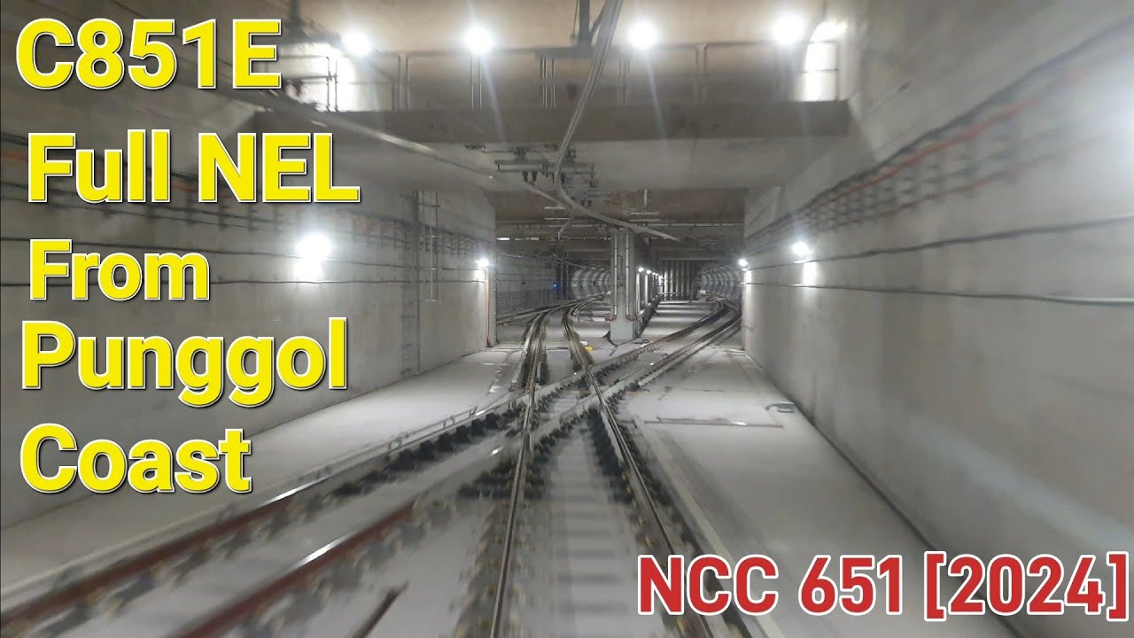 {First Day of Punggol Coast} C851E FULL NEL From Punggol Coast To Harbourfront