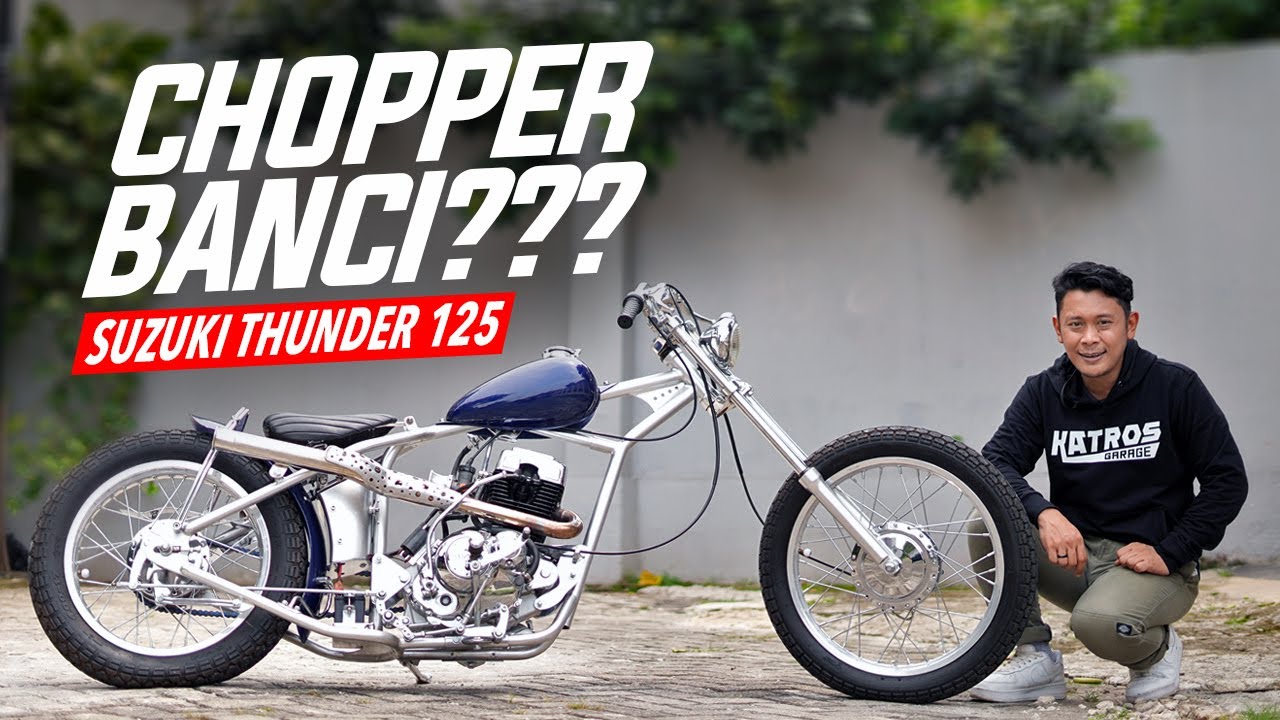 Превратите Thunder 125 в вертолет всего за 500 000 индонезийских рупий! #AtenxKatros