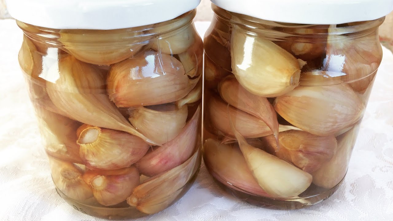 Маринованный чеснок Սխտորի մարինադ
