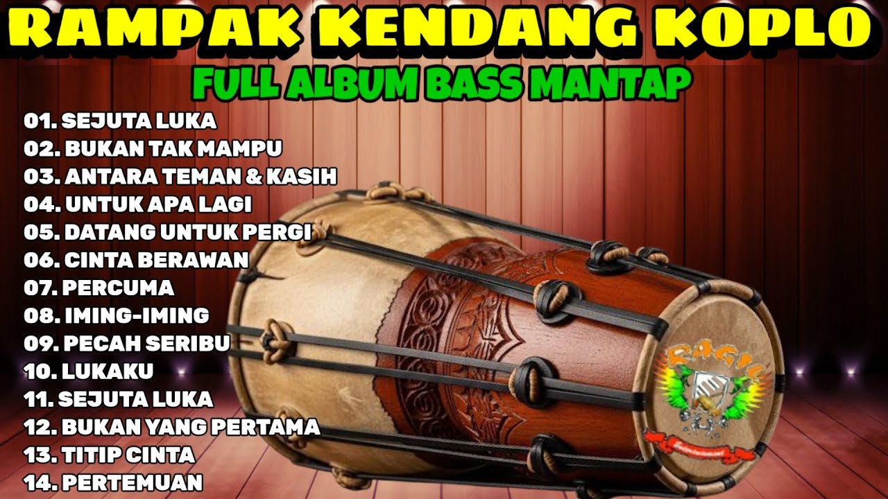 DANGDUT KOPLO KENDANG JAIPONG - SEJUTA LUKA | KENDANGNYA MANTUL