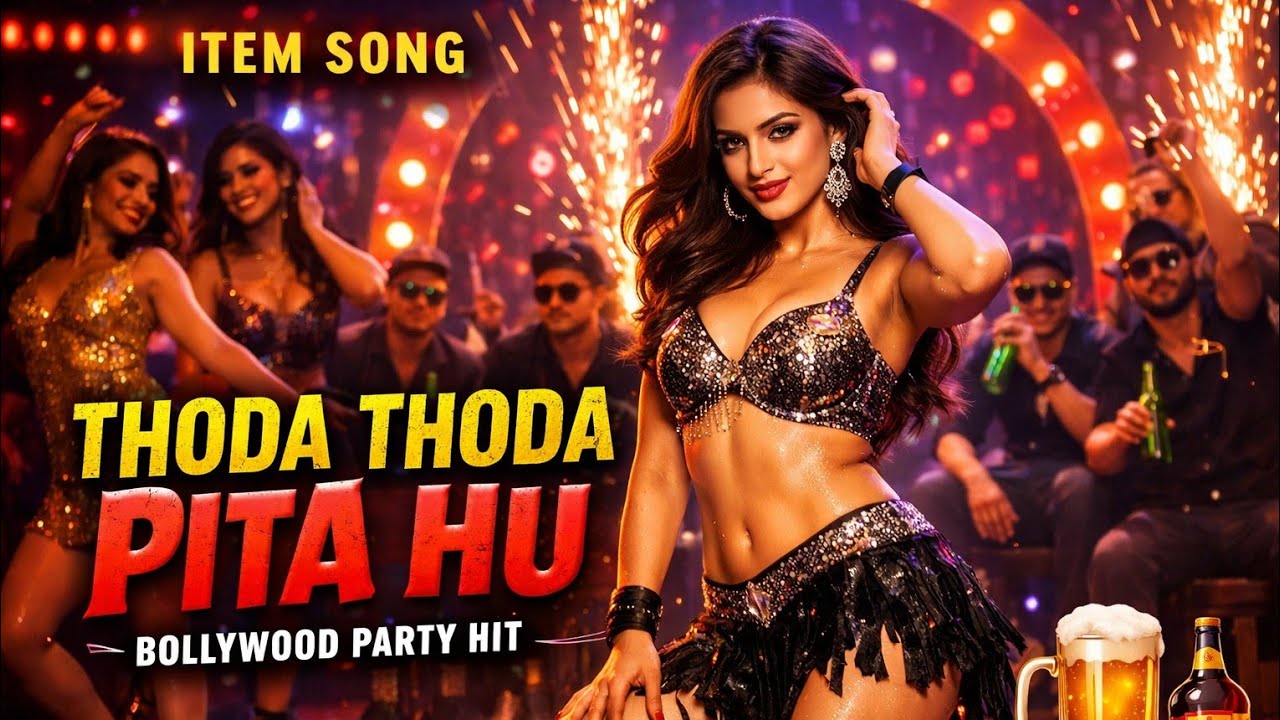 Thoda Thoda Pita Hu ||new hindi party song|Panjabi dhol song| Anant creation music 