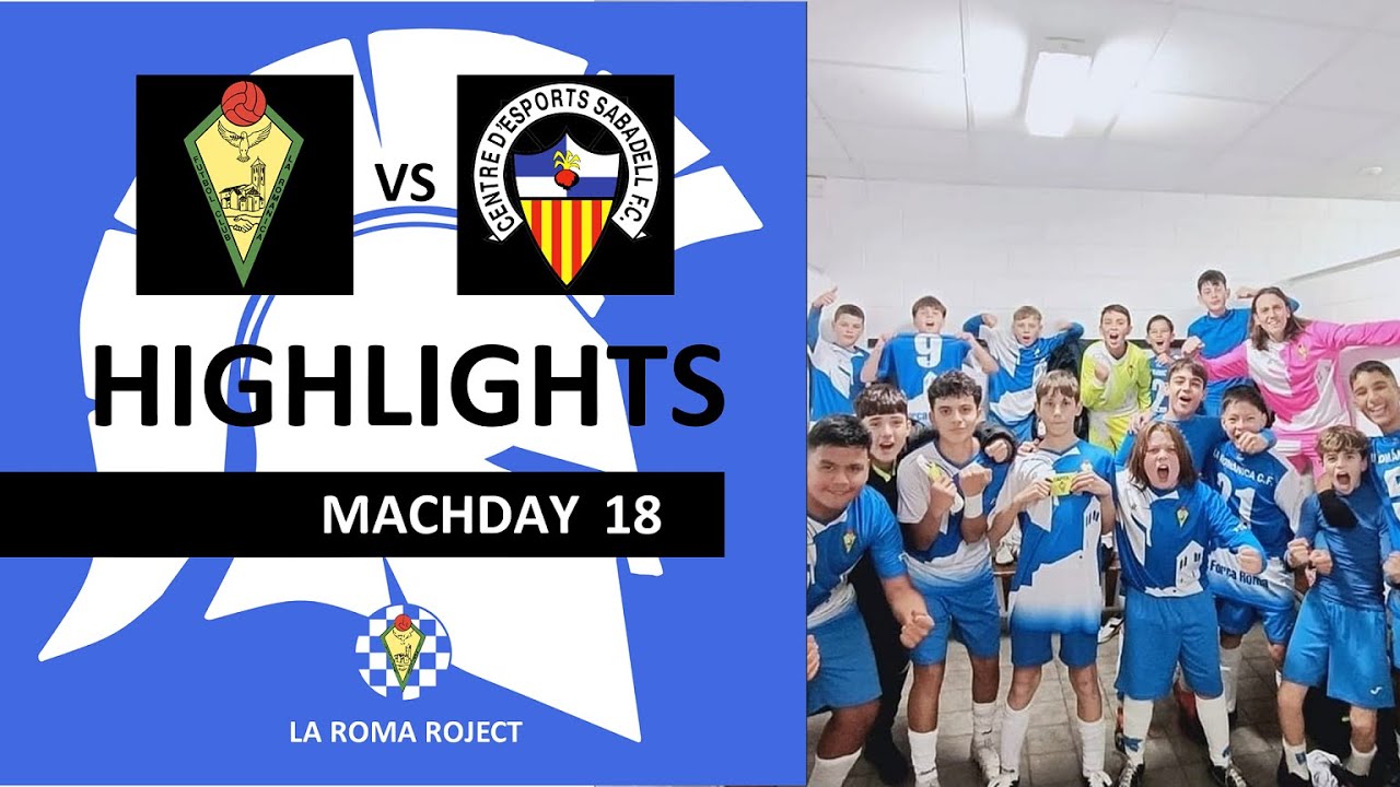 LA ROMÁNICA 7 - 1 SABADELL