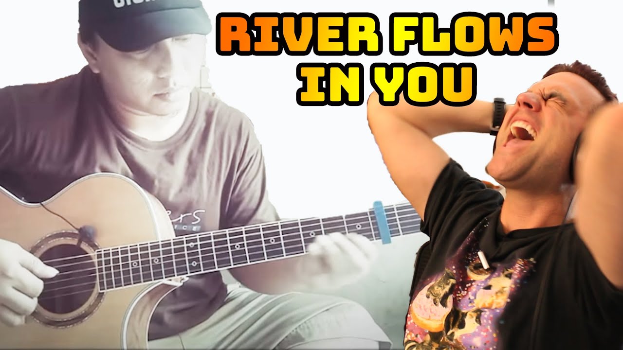 Alip Ba Ta- Yiruma - River flows in You (fingerstyle guitar cover)  Reaction // Guitarist Reacts