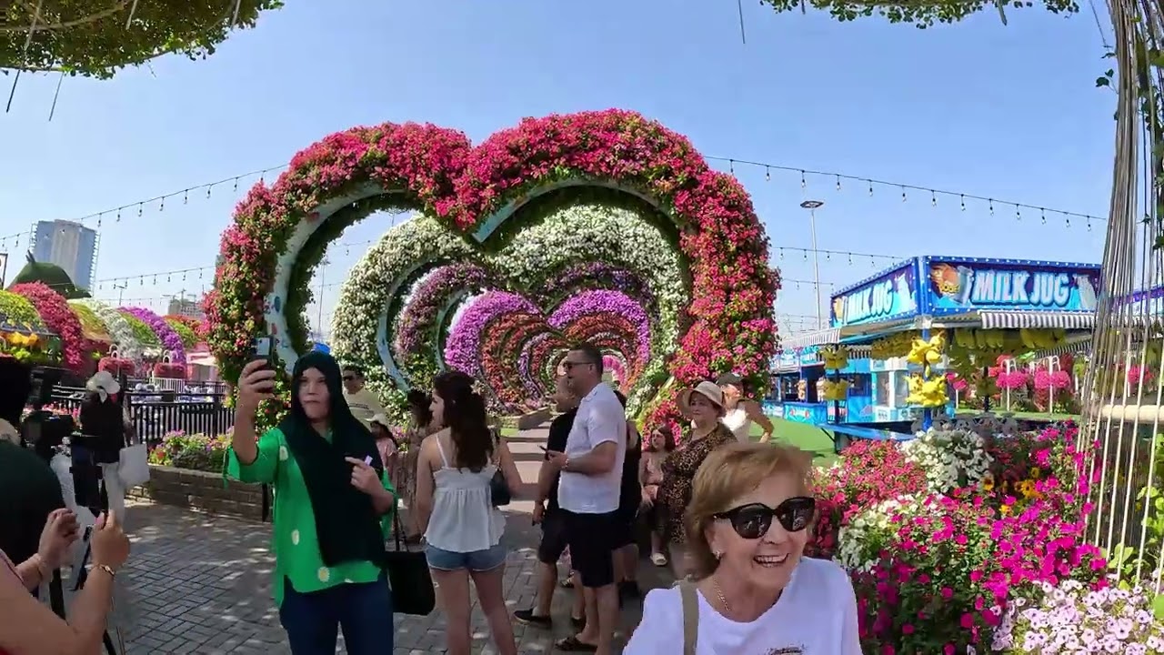Miracle Garden Dubai 2026 4K , World,s Largest Flower and Plants Garden