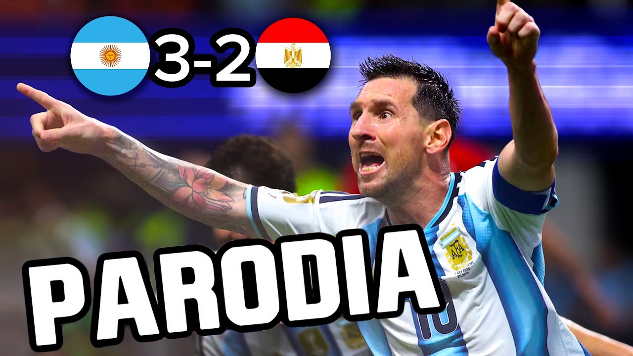 Canci&oacute;n Argentina vs Egipto 3-2 (Parodia Enrique Iglesias -Subeme la radio) Mundial 2026